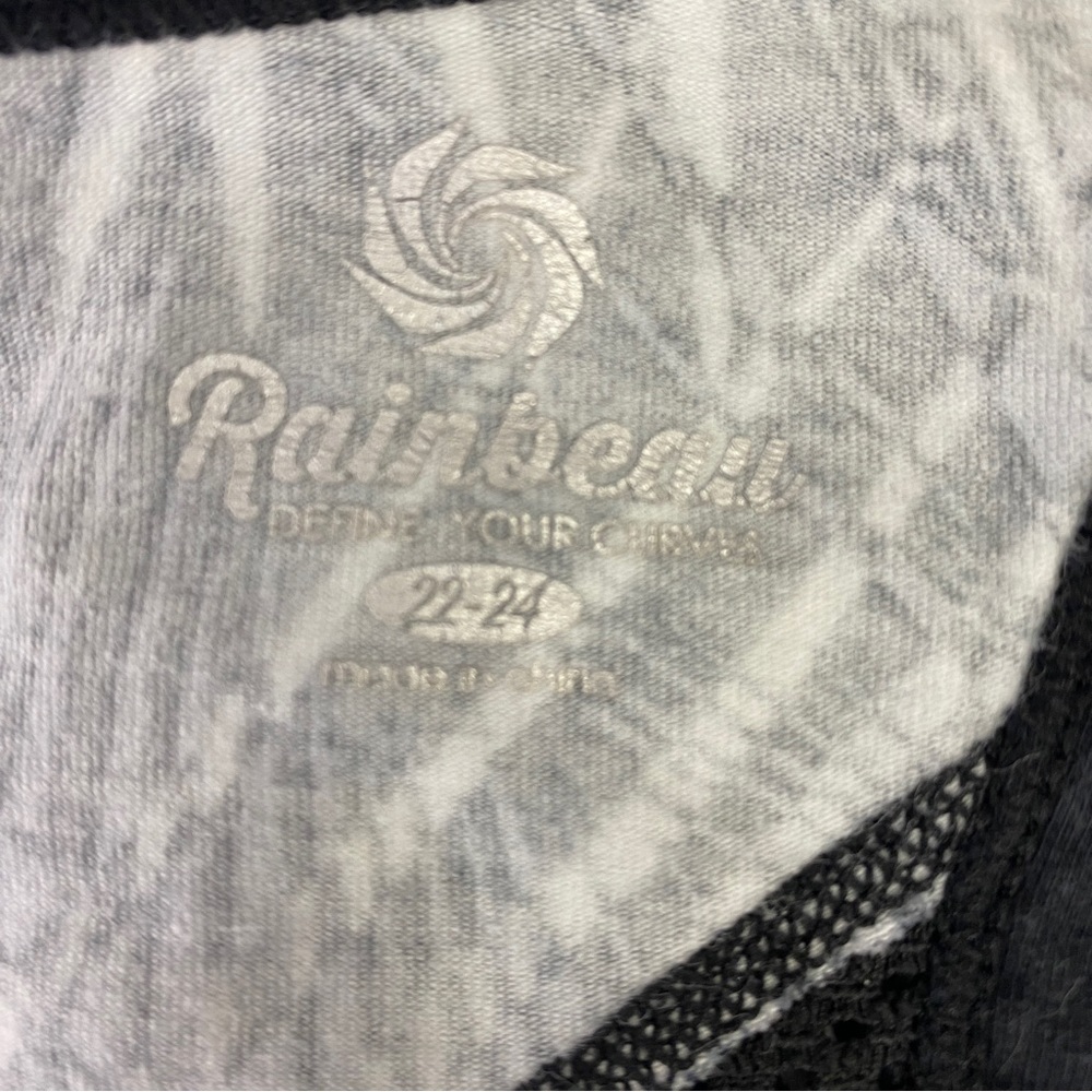 Rainbeau curves racerback athletic tank top with mesh back Size 22/24 - Picture 8 of 8